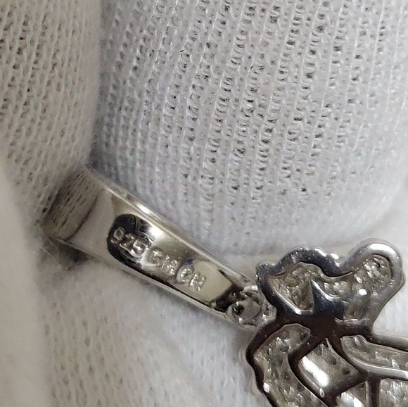 Swarovski Silver Horse Pendant - Picture 4 of 10